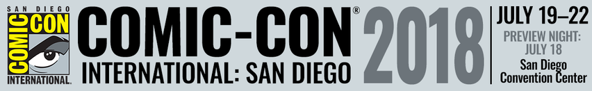 Comic Con International 2018 Banner