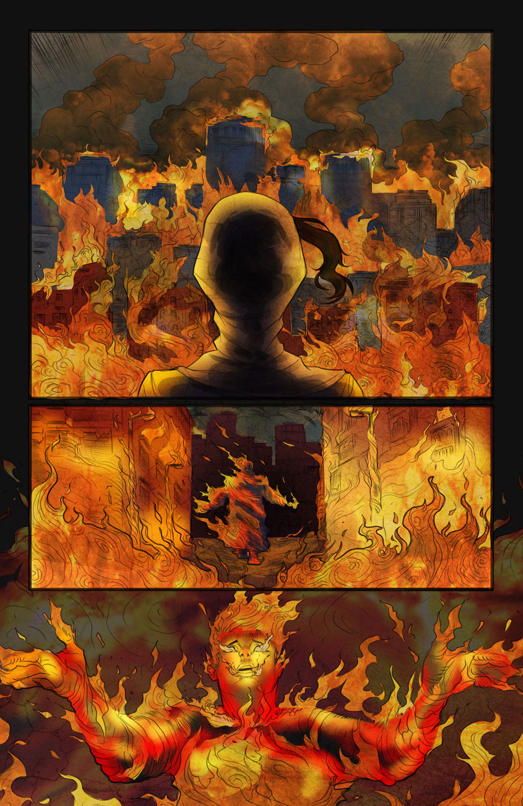Zahra The Shadow Flame #2, Page 2.